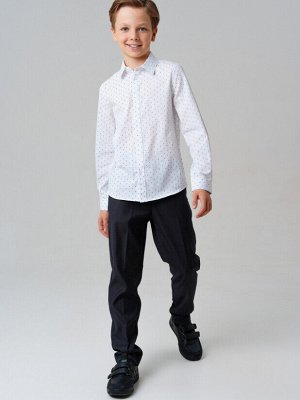 Рубашка текстильная для мальчиков (regular fit)