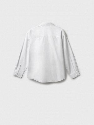 Рубашка текстильная для мальчиков (oversize fit)