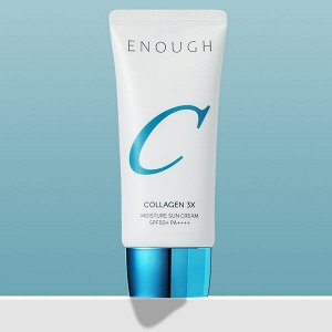 Увлажняющий солнцезащитный крем с коллагеном Enough Collagen 3X Moisture Sun Cream SPF 50+ PA ++++, 50г