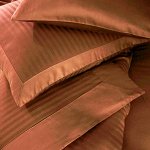 ПРОДАНО ------------------- Комплект подарочный Satin Vip (терракотовый) евро