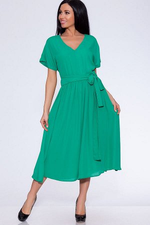 #9421 Платье Зеленый