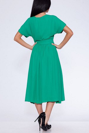 #9421 Платье Зеленый