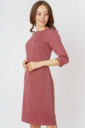 #87211 Платье розово-красный