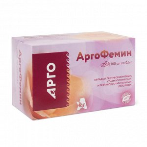 Концентрат пищевой «Аргофемин», таблетки, 100 шт