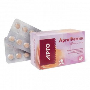 Концентрат пищевой «Аргофемин», таблетки, 100 шт
