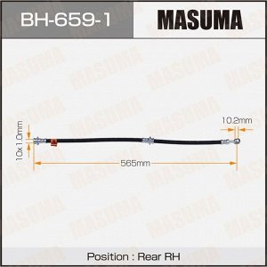 Шланг тормозной Masuma для Nissan Almera, задний, правый, арт. BH-659-1
