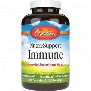 Nutra-Support Immune 200 капсул — антиоксидантная и иммунная поддержка