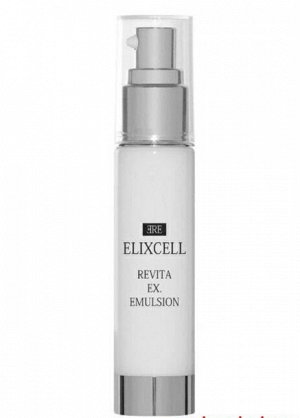 Ревитализирующая увлажняющая эмульсия с экзосомами, 50 мл ELIXCELL Revita EX Emulsion