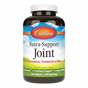 NutraSupport Joint, 120 таблеток – поддержка суставов с глюкозамином, хондроитином и MSM