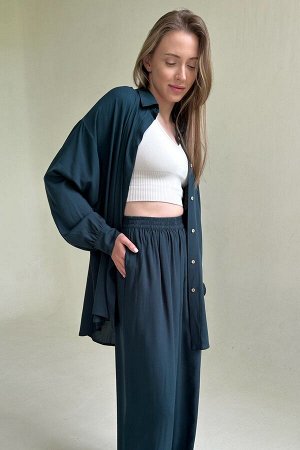 Костюм женский  SET065/10/Изумруд