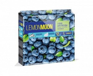"Lemon Moon" Набор губок для посуды с ароматом черники 12шт. 9,6х6,4х3,3см