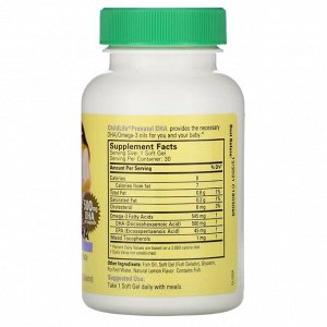 ChildLife Essentials, DHA для беременных в мягких капсулах С натуральным лимонным вкусом