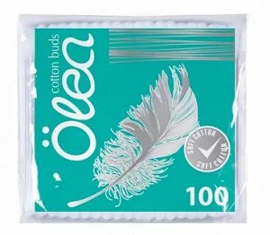 #OLEA Ватные палочки п/э пакет 100 шт