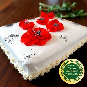 Торт "Маковое поле"