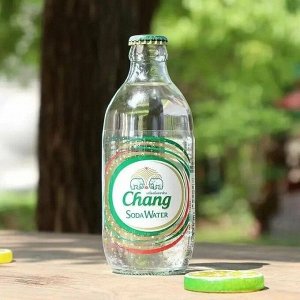 Вода содовая Chang Soda Water, газированная, 325 мл, Таиланд