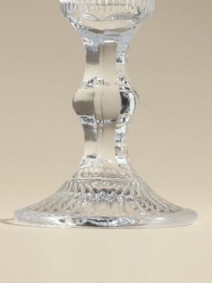 Бокалы для шампанского SL Home «Ларго», 160 мл, 6.7x20 см, набор 6 шт., стекло, прозрачные
