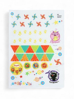 Снегокат «Три Кота», зелёный, СНК/ТК Nika Kids
