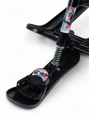 Снегокат Snowdrive «Гонки», чёрный, СНД3/Г2 Nika