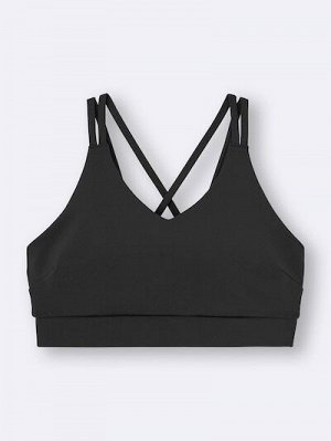GU Back Cross Bra GA – Спортивный бра с перекрещенными лямками на спине