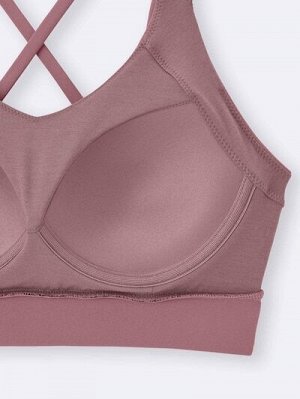 GU Back Cross Bra GA – Спортивный бра с перекрещенными лямками на спине