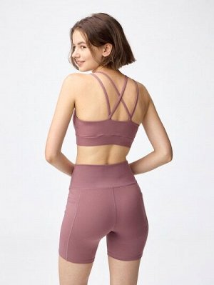 GU Back Cross Bra GA – Спортивный бра с перекрещенными лямками на спине