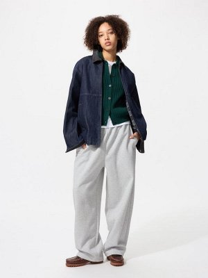UNIQLO – джинсовая куртка Zip-Up Short Blouson унисекс - 68 BLUE