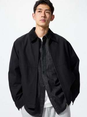 UNIQLO – укороченный блузон с кордовой отделкой