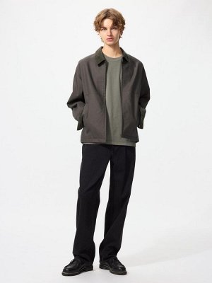 UNIQLO – укороченный блузон с кордовой отделкой