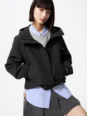 UNIQLO – короткая хлопковая парка с водоотталкивающей обработкой