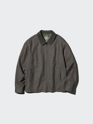 UNIQLO – укороченный блузон с кордовой отделкой