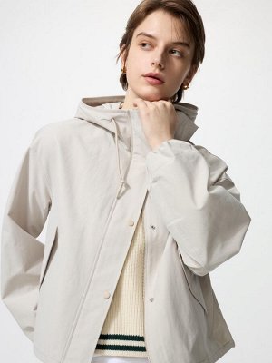 UNIQLO – короткая хлопковая парка с водоотталкивающей обработкой