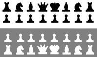 Набор Магнитных фигур (Шахматы) для демонстрационных шахмат