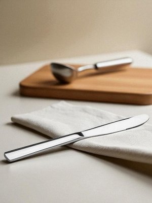 Нож столовый "Торжество", нержавеющая сталь,1 шт., Россия