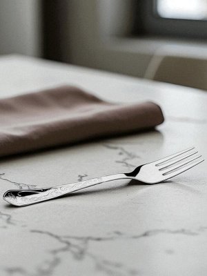 Вилка столовая "Элегия", нержавеющая сталь, 1 шт, Россия