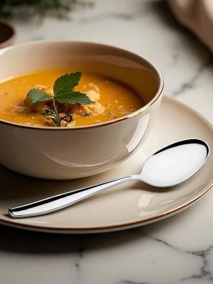 Ложка столовая  "Этикет", нержавеющая сталь, 1 шт, Россия, М22