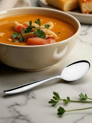 Ложка столовая  "Этикет", нержавеющая сталь, 1 шт, Россия, М22