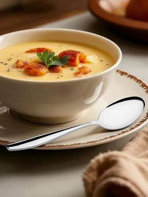 Ложка столовая  "Этикет", нержавеющая сталь, 1 шт, Россия, М22
