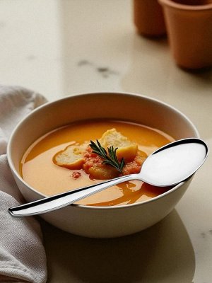 Ложка столовая  "Этикет", нержавеющая сталь, 1 шт, Россия, М22