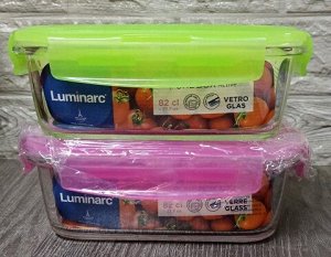 Контейнер ст. 0,82л N2405/Р4564 PUREBOX ACTIVE NEON MIX прямоуг. 1/6