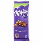 Шоколад Милка цельный фундук 90г