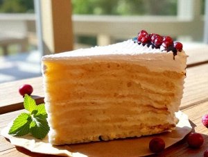 Пирожное "Молочная девочка"