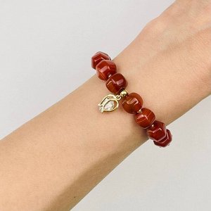 Браслет из Сердолика с подвеской