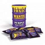 Toxic Waste Purple 42g - Супер кислые конфеты Токсик в банке