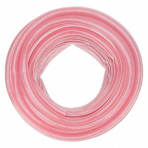 Шланг эластичный 3/4", 50 м, прозрачный розовый Palisad
