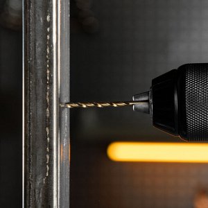 Сверло по металлу, 3,2 мм, HSS Co-8% // Denzel