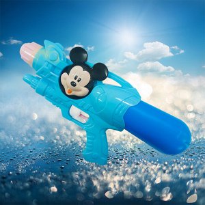 Детский водный пистолет бластер, игрушечное водное оружие "Water Gun" 32x16 см, для игр и развлечений на пляже, на пикниках, в парках, на любом отдыхе на природе