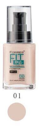 *FARRES 4046 Тональный крем "Fit Me" матирующий SPF 22, тон 101, слоновая кость # *  NEW