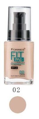*FARRES 4046 Тональный крем "Fit Me" матирующий SPF 22, тон 102, натуральный # *  NEW