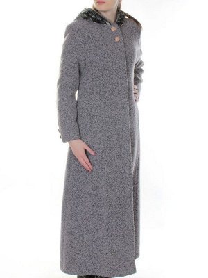 0142 Пальто на пуговицах длинное Classic Fashion