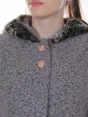 0142 Пальто на пуговицах длинное Classic Fashion